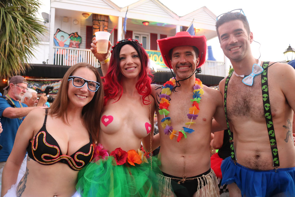 Tutu Tuesday 2018 photo - Duval Street, Key West